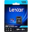 کارت حافظه microSDXC لکسار مدل V30 A1 کلاس 10 استاندارد UHS-I U3 سرعت 100MBps ظرفیت 128گیگابایت به همراه آداپتور SD