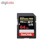 کارت حافظه SDXC سن دیسک مدل Extreme Pro V30 کلاس 10 استاندارد UHS-I U3 سرعت 170MBps ظرفیت 64 گیگابایت