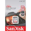 کارت حافظه SDXC سن دیسک مدل Ultra کلاس 10 استاندارد UHS-I U1 سرعت 120MBps ظرفیت 128 گیگابایت