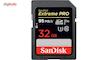 کارت حافظه SDHC سن دیسک مدل Extreme Pro V30 کلاس 10 استاندارد UHS-I U3 سرعت 633X 95MBps ظرفیت 32 گیگابایت