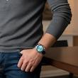 ساعت مچی عقربه‌ای کوارتز مردانه مدل لوکس دیت جاست بند برزنتی پیو کد OG002