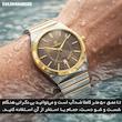 ساعت مچی عقربه‌ای کوارتز مردانه هامر مدل موتور ژاپن قفل مخفی کد 814G-C5
