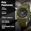 ساعت مچی عقربه‌ای کوارتز مردانه اسکمی مدل 2329 AG