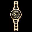 ساعت مچی عقربه ای زنانه مدل بند فلزی طرح سرامیکی کد 3