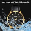 ساعت مچی عقربه‌ای مردانه کوارتز اسکمی مدل 1801LGDBK-Verganti به همراه دستبند