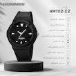 ساعت مچی عقربه ای مردانه هامر مدل موتور ژاپن بند PU ضدآب رفرنس HM1112-C2
