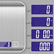 ترازو آشپزخانه مدل 10KG-1G GW_V87