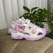 صندل دخترانه مدل کرومی چراغ دار