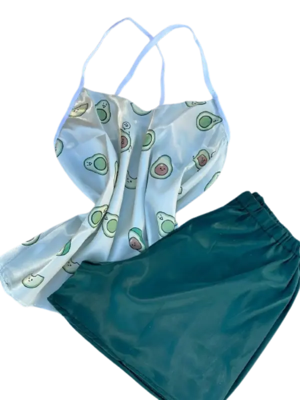 ست لباس خواب زنانه آووکادو 