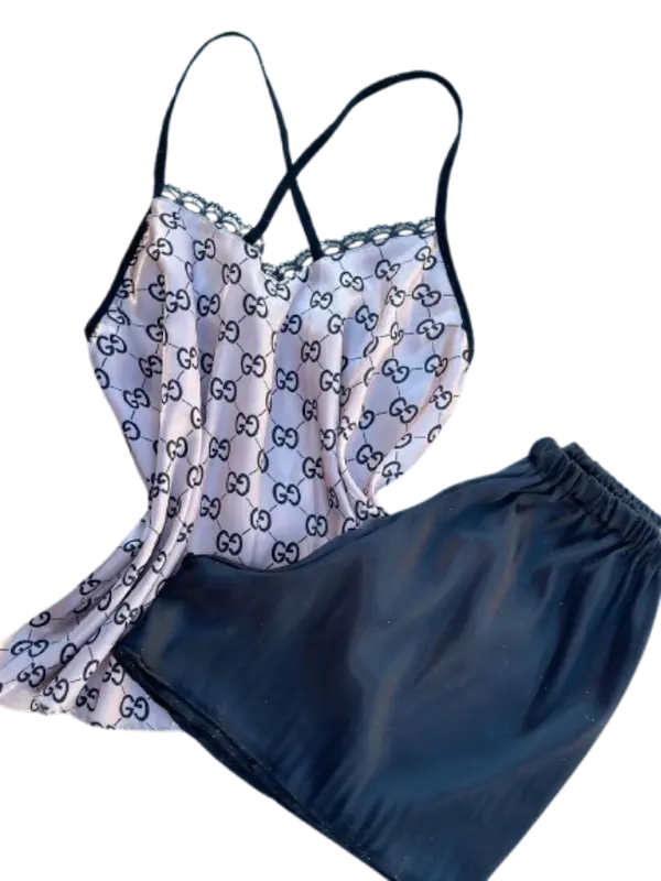 ست لباس خواب زنانه طرح گوچی