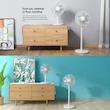 پنکه شارژی شیائومی مدل Xiaomi Smart Standing Fan 2 Pro ظرفیت 2800 میلی آمپر ساعت