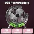پنکه شارژی مدل Desktop Fan