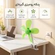 پنکه رومیزی مدل گیره ای پنج پره