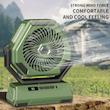 پنکه رومیزی مدل Outdoor Fan LED ظرفیت ۲۴۰۰ میلی آمپر ساعت