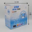 پنکه رومیزی USB شارک مدل SMALL-13CM فلزی