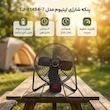 پنکه شارژی لیتیوم مدل EJ-81484-7  ظرفیت ۴۵۰۰ میلی آمپر ساعت
