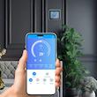 کولر آبی سلولزی 6000 نیرو تهویه البرز مدل 6.500 رو به رو زن