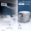 کولر آبی سلولزی 8000 ایرومکس مدل بغل زن (AM80)
