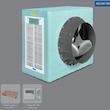 کولر آبی سلولزی 13000 آبسال مدل AC/AX13000