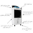 کولر آبی سلولزی 2800 بروات مدل BR-24000