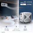 کولر آبی سلولزی 4000 ایرومکس مدل بغل زن AM40