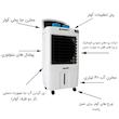 کولر آبی سلولزی 2800 بروات مدل کنترل دار