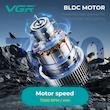 ماشین اصلاح موی سر و صورت شارژی وی جی ار مدل V-662