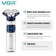 ماشین اصلاح موی صورت وی جی ار مدل V-328