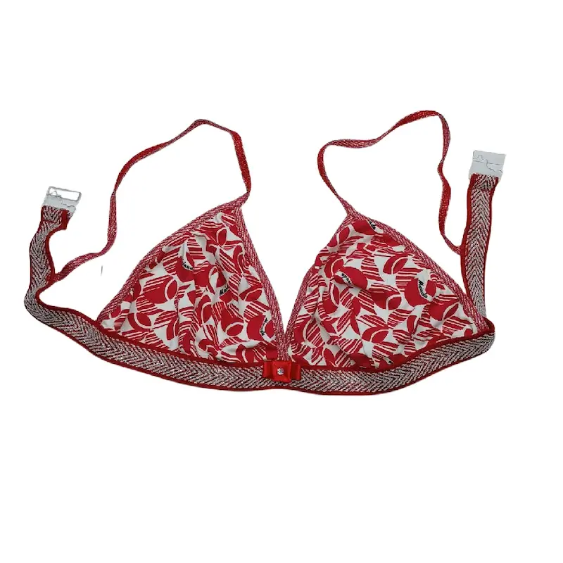 سوتین قرمز رنگ طرحدار مینودا 