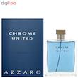 ادو تویلت مردانه آزارو مدل Chrome United حجم 200 میلی لیتر