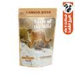پوچ گربه مسن تیست آف ویلد مدل Canyon River Feline Recipe طعم ماهی قزل‌‌آلا و سالمون وزن ۸۵ گرم