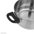 قابلمه استیل ایکیا مدل Annons Stainless سایز 21