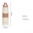 قمقمه دیوانگ ژین مدل VACBOTTLE کد 1201-12-680 گنجایش 680 میلی لیتر