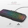 کیبورد مخصوص بازی تراست مدل GXT 881 ODYSS SEMI-MECHANICAL