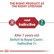 پوچ گربه رویال کنین مدل Instinctive وزن 85 گرم بسته 12 عددی
