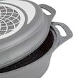 تابه گرانیت عروس مدل مرغ خوری دیاکو کد 6672 سایز 30