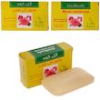 صابون شستشو گل کوه مدل ختمی وزن 100 گرم مجموعه 3 عددی