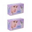 صابون شستشو گلنار مدل white Flower وزن 130 گرم مجموعه 2 عددی