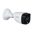 دوربین مداربسته آنالوگ بولت داهوا مدل DH-HAC-HFW1209CP-LED، 2 مگاپیکسل، لنز ثابت 2.8 میلی‌متری، دید در شب رنگی با فناوری Warm Light، مقاوم در برابر گرد و غبار و رطوبت IP67، اتصال باسیم BNC