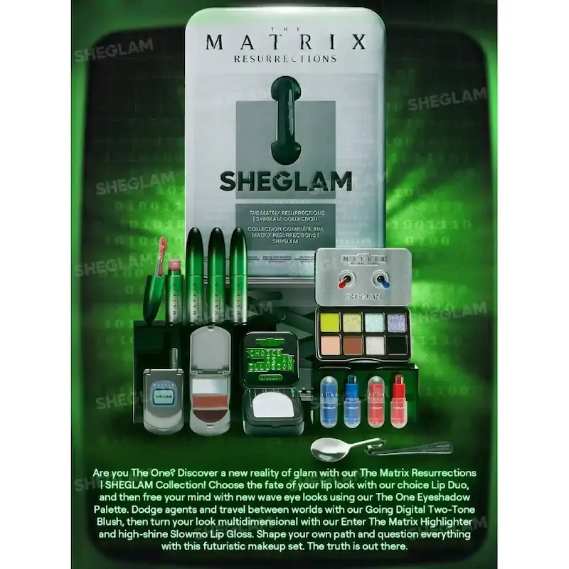 ست لوازم آرایشی شیگلم مدل The Matrix Resurrections