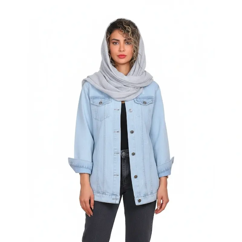 کراپ کت بلند جین 