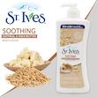 لوسیون بدن تسکین‌دهنده سینت ایوز مدل Soothing حجم 621 میلی‌لیتر، حاوی عصاره جوی دوسر و شی باتر، آبرسان و نرم‌کننده پوست خشک، جذب سریع و فرمول غیرچرب