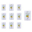  ماسک صورت بایو آکوا مدل شیر و پرتقال v7 کد bqy9255 وزن 30 گرم بسته 10 عددی