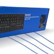 کیبورد و ماوس بی سیم بیاند مدل BMK-5110RF، سوییچ ممبران، Full-Size
