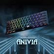 کیبورد مخصوص بازی ردراگون مدل K614 ANIVIA RGB