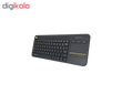 کیبورد بی‌ سیم لاجیتک مدل K400 Plus با حروف فارسی