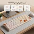 کیبورد بی سیم لاجی کی مدل K330CW، سوییچ ممبران، Full-Size، نورپردازی RGB
