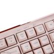 کیبورد بی سیم لاجی کی مدل K330CW، سوییچ ممبران، Full-Size، نورپردازی RGB