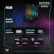 کیبورد گیمینگ ایلون مدل GK104، سوییچ ممبران، Tenkeyless، نورپردازی LED RGB