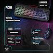 کیبورد و ماوس گیمینگ لایماید مدل T19، سوییچ ممبران، Full-Size، نورپردازی LED RGB